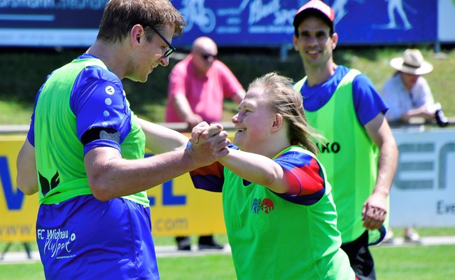 Bilder vom ersten Plusport-Fussballturnier in Widnau