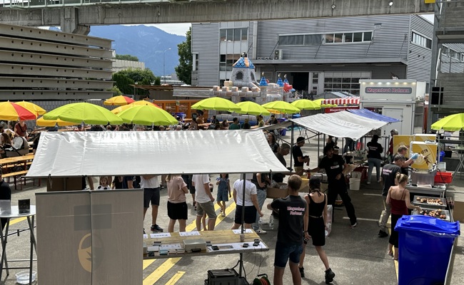 Premiere: Buntes Fest im Nöllen mit Industrie-Charme