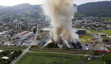 Grossbrand Ende Juni: Das Feuer brannte alles nieder