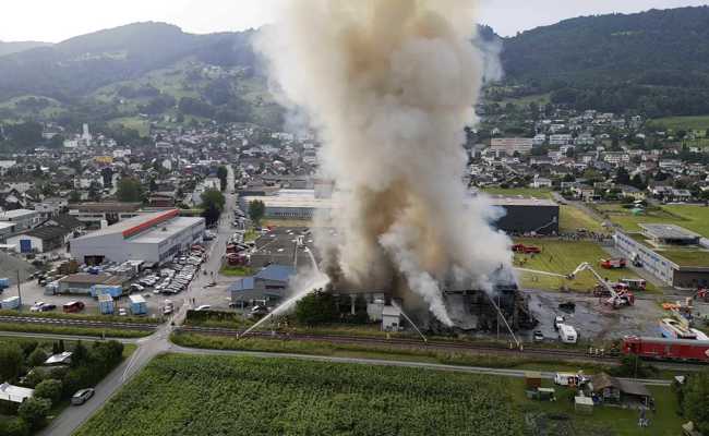 Grossbrand Ende Juni: Das Feuer brannte alles nieder