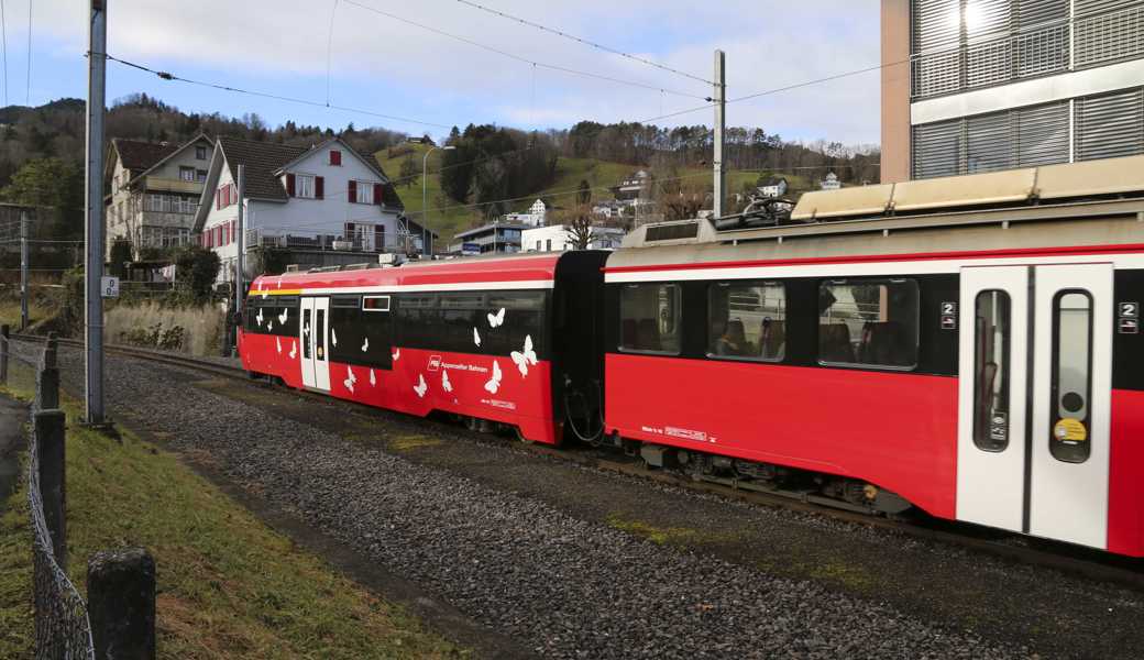 In den neuen Niederflursteuerwagen der Appenzeller Bahnen gibt es keine Billettautomaten mehr.