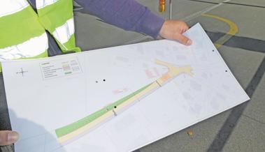 Für Velofahrer die Fahrbahn ändern