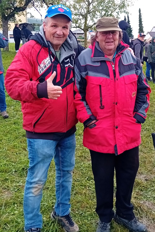 Berichterstatter Elio Crestani traf in Wängi auf Radsportlegende Beat Breu. Berichterstatter Elio Crestani traf in Wängi auf Radsportlegende Beat Breu.