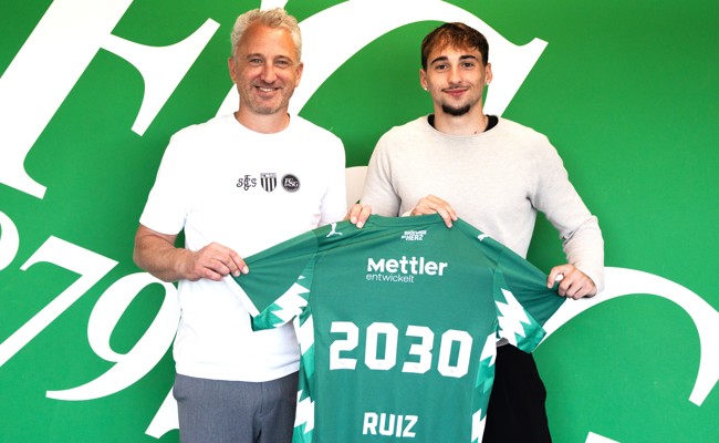 Nächstes Talent gebunden: Joel Ruiz unterschreibt bis 2030