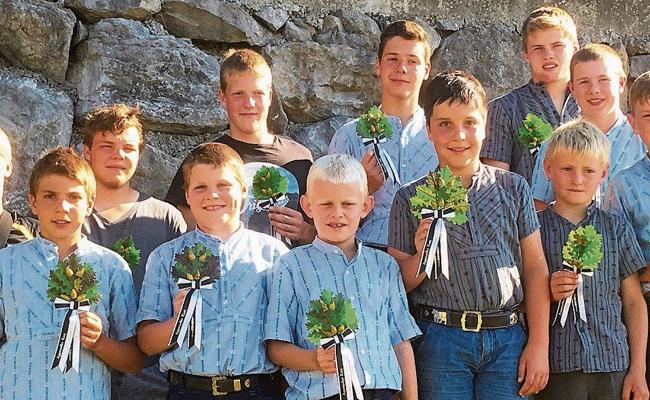 12 Zweige für den Nachwuchs