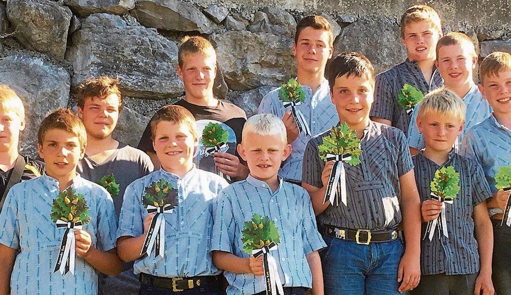 12 Zweige für den Nachwuchs