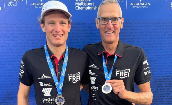 In Flandern: Zweimal eine Vizemeisterschaft für Team Radsport Frei