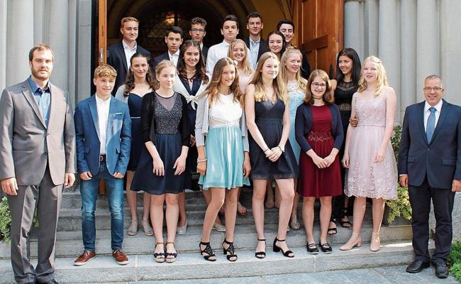 Konfirmation zum Thema  «make a difference»