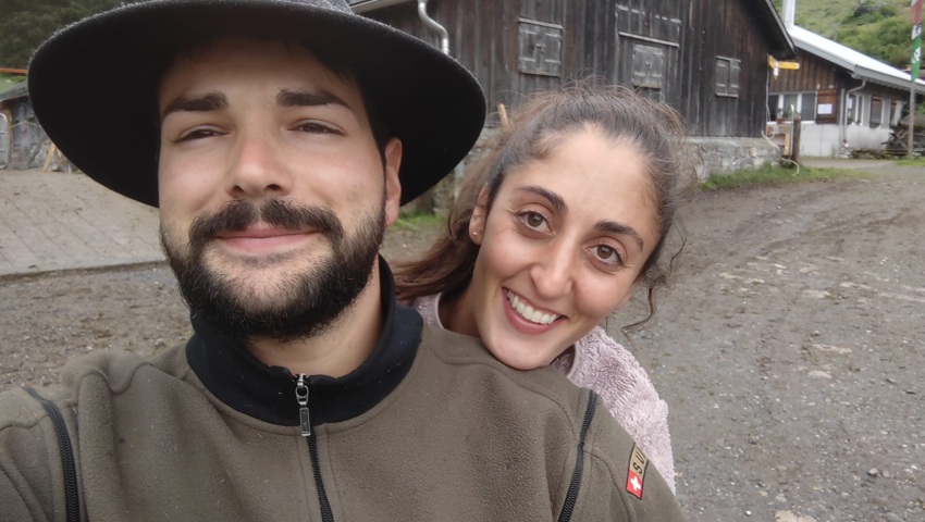 Fabian Söldi und Edwina Margreth haben diesen Sommer rund sechs Tonnen Käse produziert. Fabian Söldi und Edwina Margreth haben diesen Sommer rund sechs Tonnen Käse produziert.