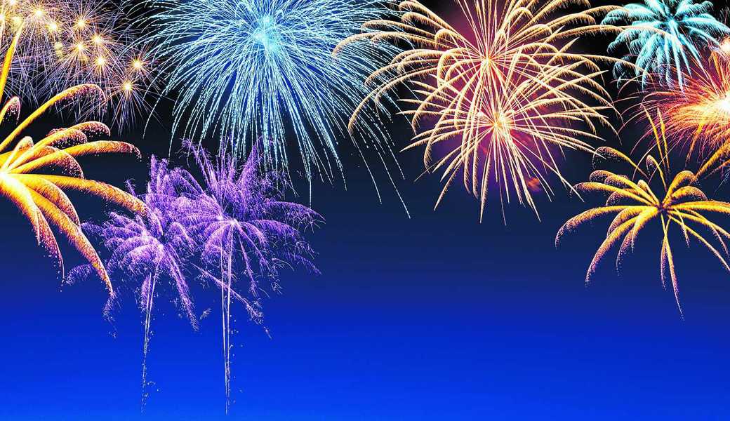 So bunt das Feuerwerk, so vielfältig die zu verdankenden Taten.