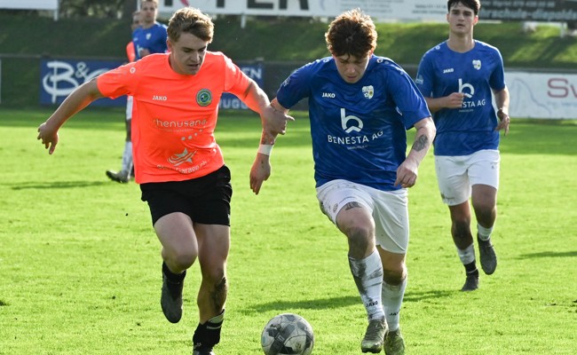 Das ist Aaron aus der Widnauer Fussball-Familie Heule