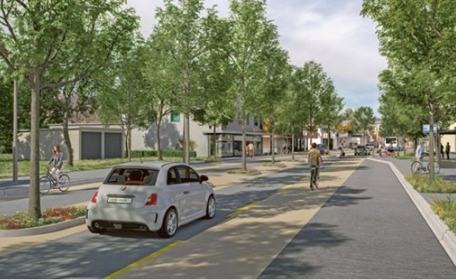 Strasse wird neu gestaltet - die Gemeinde lädt zum Infoanlass