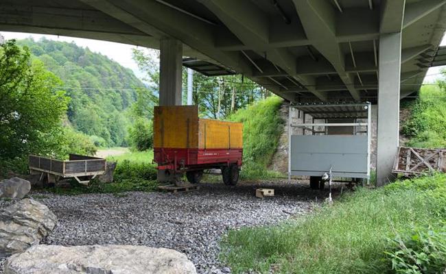 Vollsperrung zweier Brücken