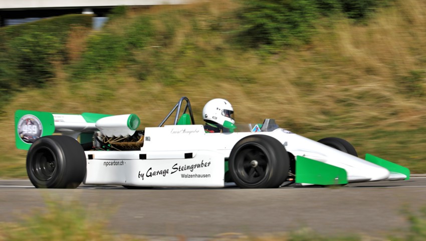 Erwin Steingruber startete im Formel-2-March-802-BMW.