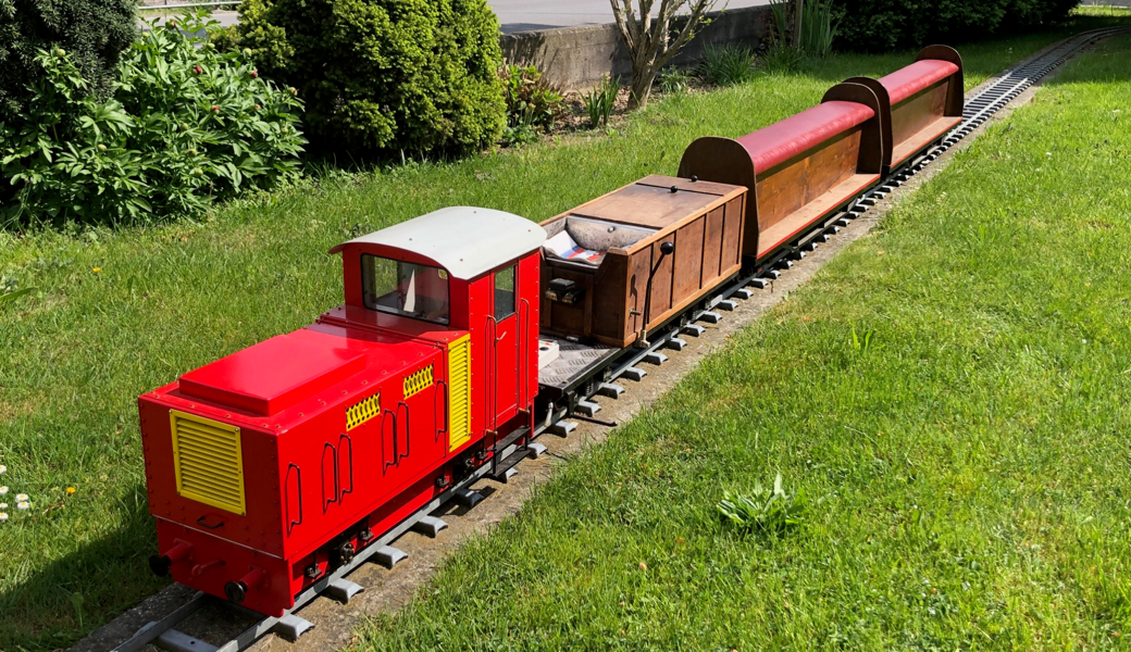 Ende September besteht an zwei Tagen die Möglichkeit, am Bergli mit einer Liliputbahn zu fahren – sofern Corona dies dann zulässt.