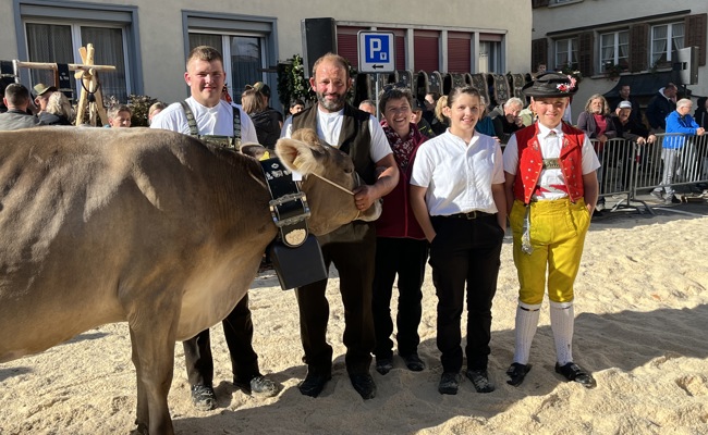 Kuh von Karl Räss ist bereits zum vierten Mal Miss Altstätten