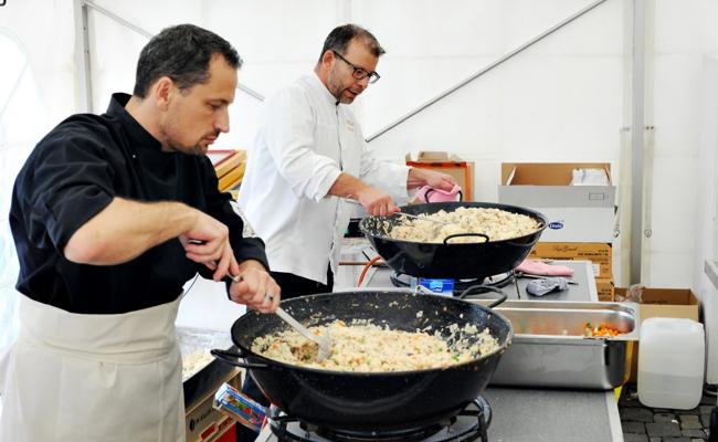 Risottoessen für einen guten Zweck