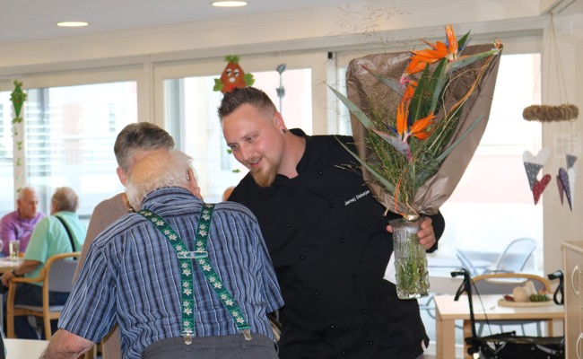 Jernej Debeljak arbeitet seit zehn Jahren im Geserhus