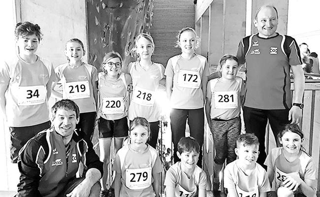 Erfolgreiche Leichtathleten