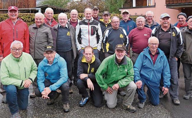 KTV-Männerriege auf Bergtour