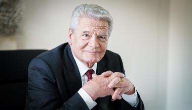 Joachim Gauck Stargast am Wifo