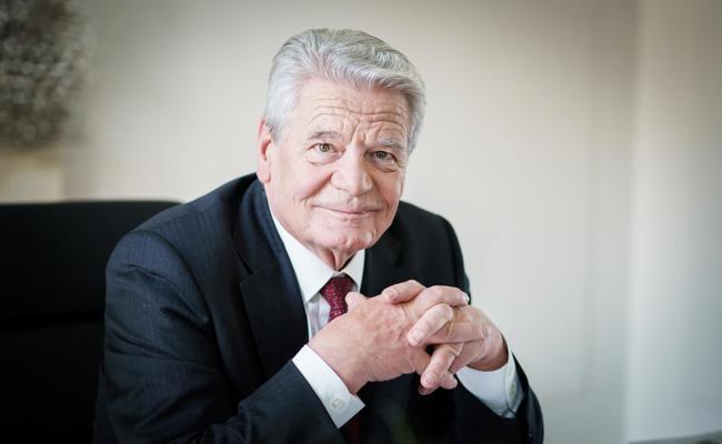 Joachim Gauck Stargast am Wifo