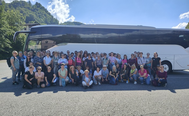 Mitarbeitende der Pro Senectute RWS reisen an den Walensee