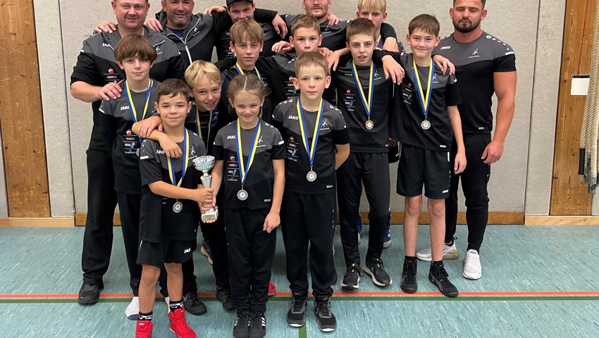 Die Schülerringer verpassten die Podestränge an der Rheintalliga nur knapp. Die Schülerringer verpassten die Podestränge an der Rheintalliga nur knapp.