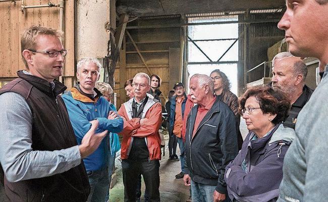Umweltfreisinnige besuchen Tratthof