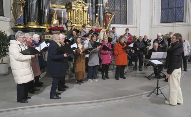 Der Chor St. Nikolaus erweiterte letztes Jahr sein Repertoire