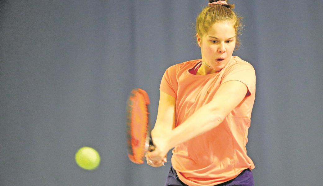 Nina Geissler musste im Final der Schweizer Juniorinnen-Meisterschaft an ihre Grenze gehen, um den zweiten Meistertitel nach 2017 zu gewinnen. 