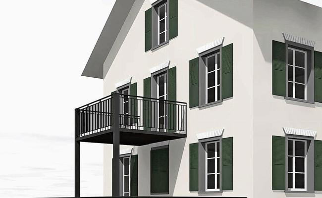 Pfarrhaus wird umgebaut