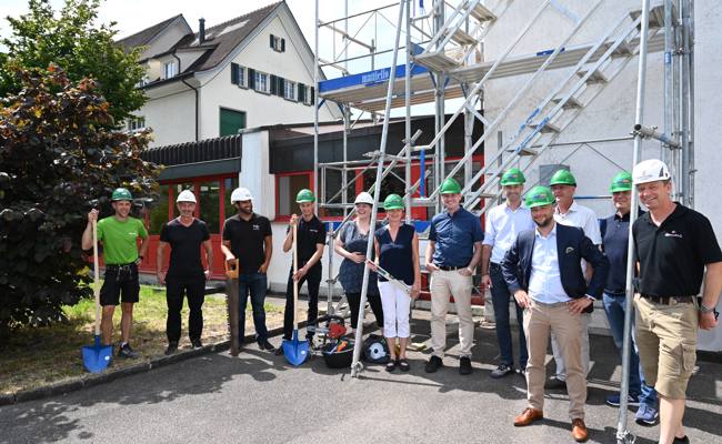 Über die Ferien wird abgebrochen, dann neu gebaut