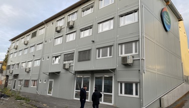 Olma-Büroprovisorium wird als Schulhaus genutzt, wenn die Zentrumsentwicklung gebaut wird