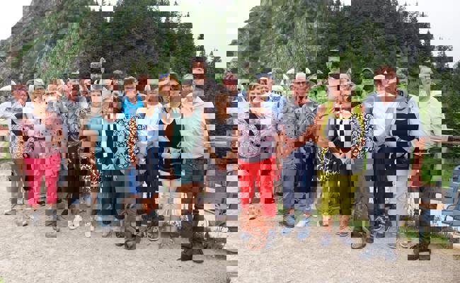 Sängerschar auf Erkundungstour: Von der Breitachklamm bis zum Tegelberg
