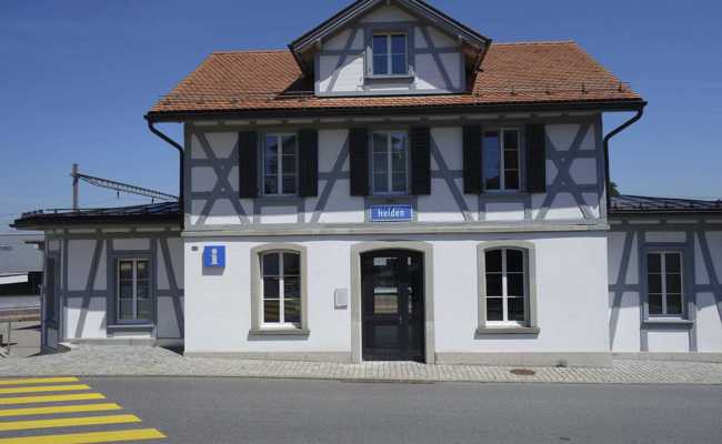 Künftig keine Tickets mehr am Schalter am Bahnhof Heiden