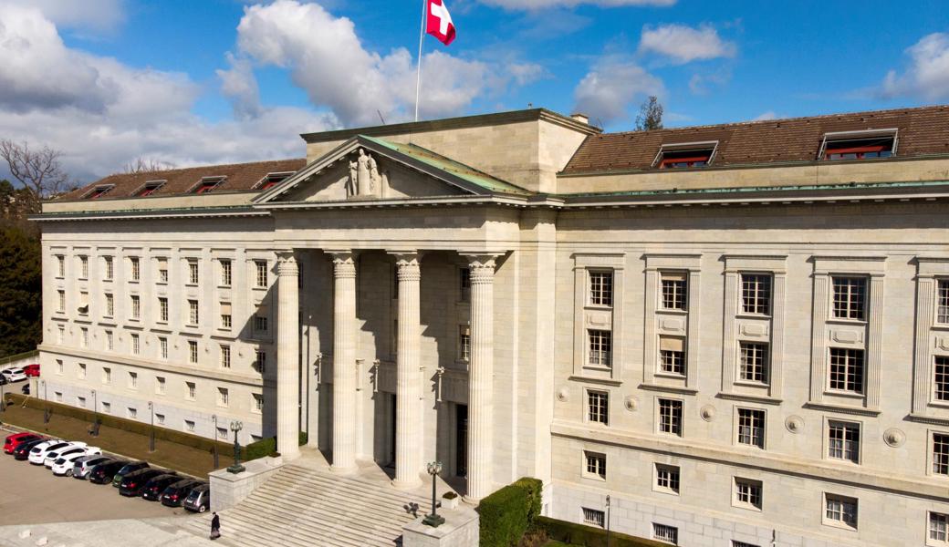 Ziel aller Richterträume: das Bundesgericht in Lausanne. Ziel aller Richterträume: das Bundesgericht in Lausanne.