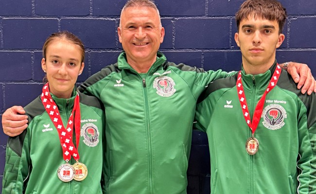 Gold, Silber und Bronze für die Karateschule Altstätten
