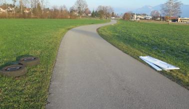 Verloren? Absichtlich zurückgelassen?