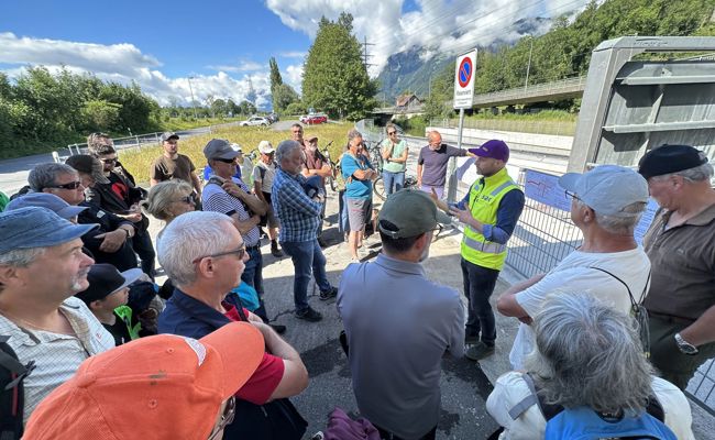 Infos zum SAK-Kraftwerk, Fischtreppe Oberriet, Wildbrücke und renaturiertem Binnenkanal