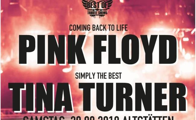 Ticketverlosung für "Pink Floyd & Tina Turner Tribute Show"
