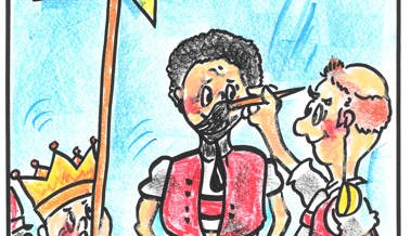Fascht moas de Jodlerclub vo Walzehusa / Wäg schwarzem Humor i d’Kischta go pfusa / De Pfarreirot vo Kobelwald wär fascht mit / Will’s o döt schwarzi Sternsinger git. Fascht moas de Jodlerclub vo Walzehusa / Wäg schwarzem Humor i d’Kischta go pfusa / De Pfarreirot vo Kobelwald wär fascht mit / Will’s o döt schwarzi Sternsinger git.