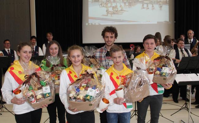 Sportlerinnen und Sportler geehrt