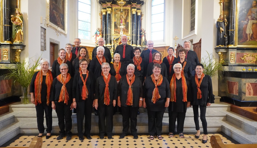 Kirchenchor Kobelwald mit Herbert Heinzle