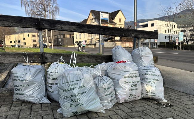 167,6 Kilogramm Abfall pro Kopf: Die Kehrichtmenge 2025 ist leicht rückläufig