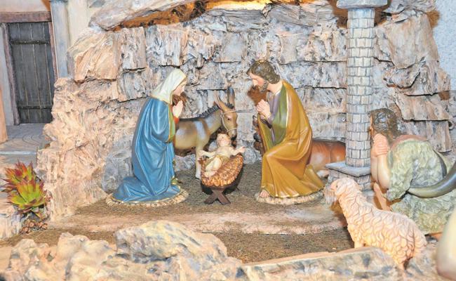 Gross und Klein an Weihnachten