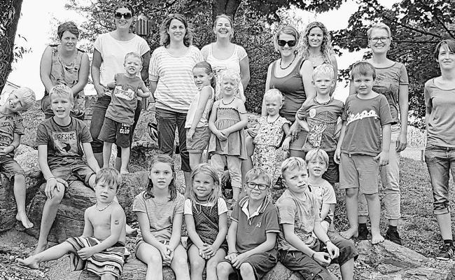 Velofahrt zum Spielplatz