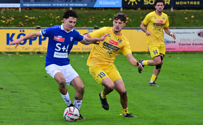 Widnau belohnt sich für eine starke Leistung gegen Tuggen nicht
