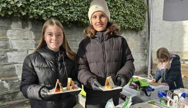 In Rheineck wurden süsse Krippen gebastelt
