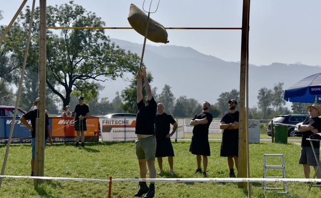 Die Highland Games brachten Kraftsport und Plausch nach Balgach
